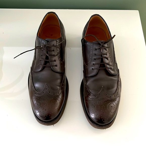 Massimo Dutti leather Oxfords. - Picture 2 of 8